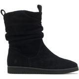 Damen Chow Chow Stiefel mit Raffung