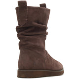 Damen Chow Chow Stiefel mit Raffung